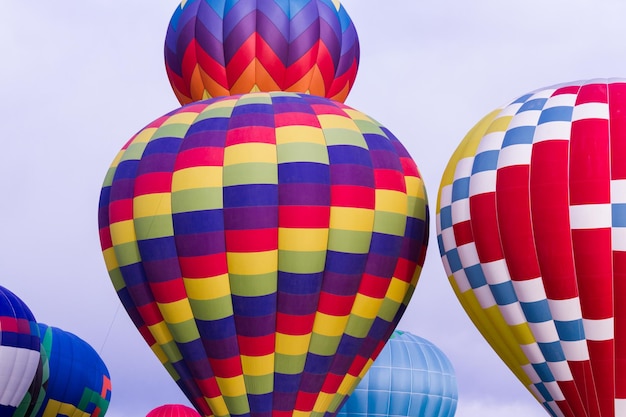 Festival annuale delle mongolfiere a Erie, Colorado.