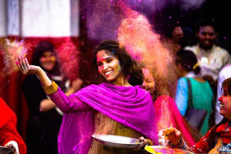 Foto festival dei colori