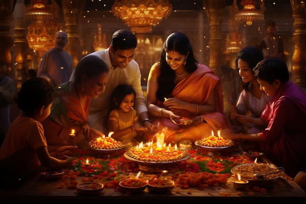 Festival delle luci e della gioia di Diwali in India
