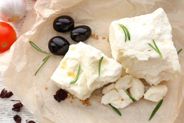 Feta sul tavolo