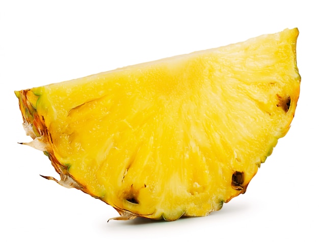 Fetta di ananas dolce succoso maturo