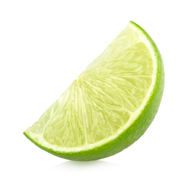 Fetta di lime maturo