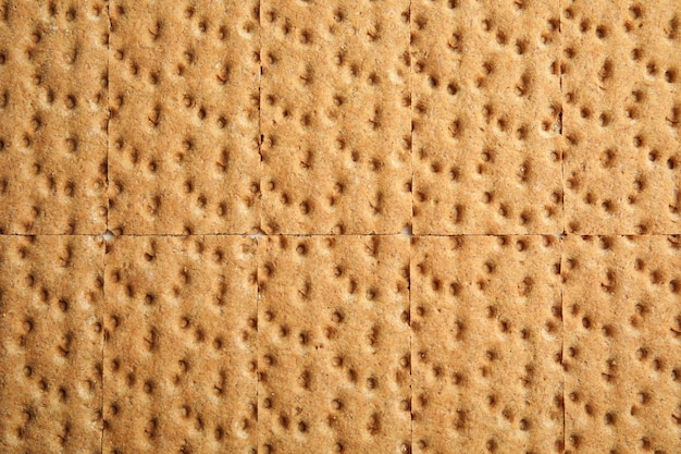 Fette biscottate di segale fresche come sfondo vista dall'alto