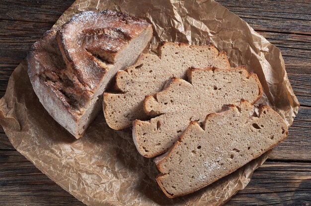 Fette di pane di segale