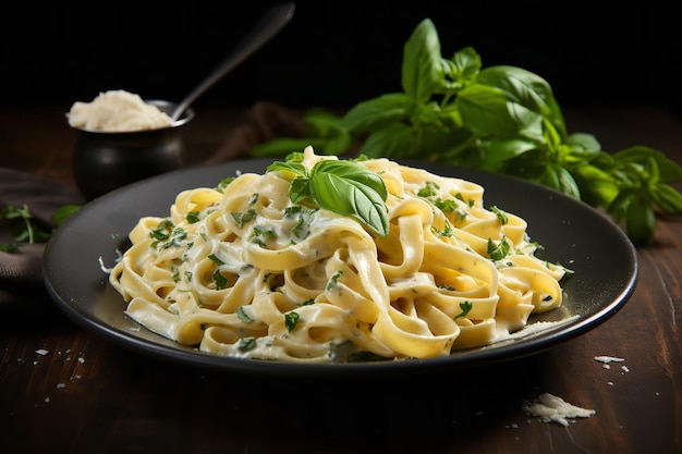 Fettuccine Alfredo Ricetta Italiana Cibo e Cucina Italiana