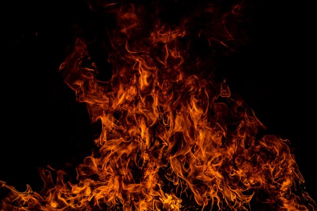 Fiamma di fuoco ardente su priorità bassa di struttura di arte