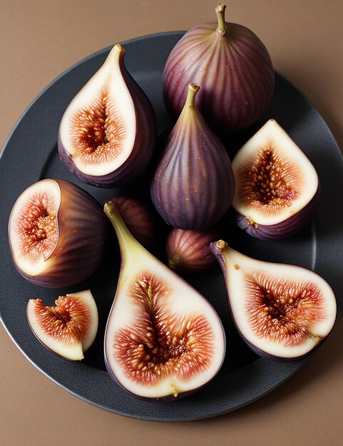 fichi aglio verdure di stagione Foto deliziosa