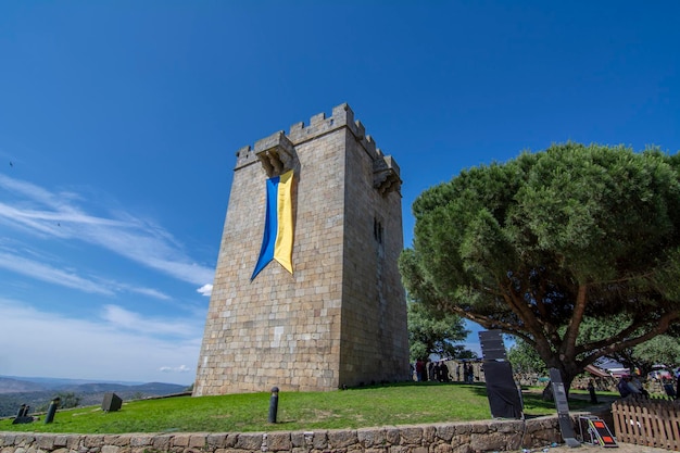 Fiera medievale al castello di Pinhel nel distretto di Guarda Portogallo