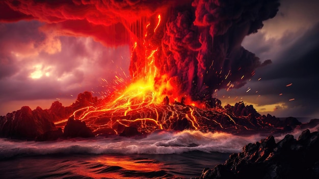 Fiery Fury AwardFotografia vincente dell'eruzione del vulcano delle Hawaii