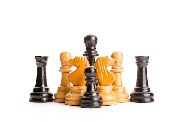 Figure di scacchi isolate