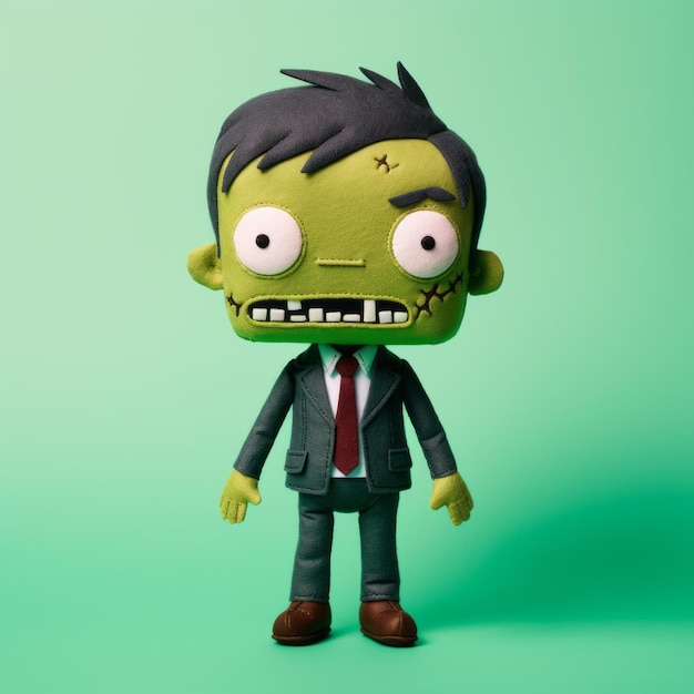 Figurina di zombie super carina in stile Patrick Mchale