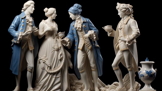 Figurine di porcellana Wedgwood