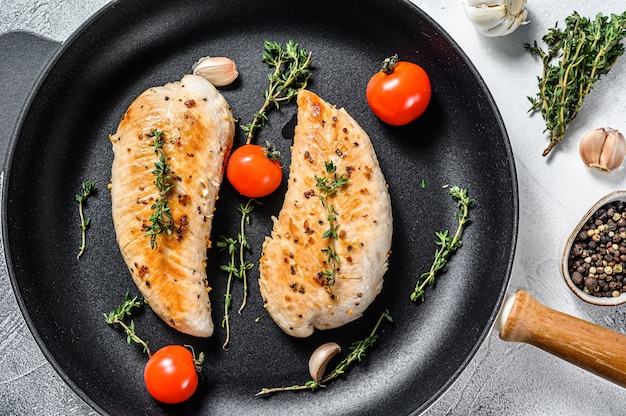 Filetto di petto di tacchino in padella