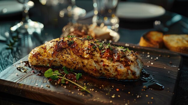 Filetto di pollo a bordo IA generativa