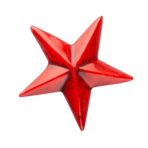 Fine della decorazione di Natale in su isolata