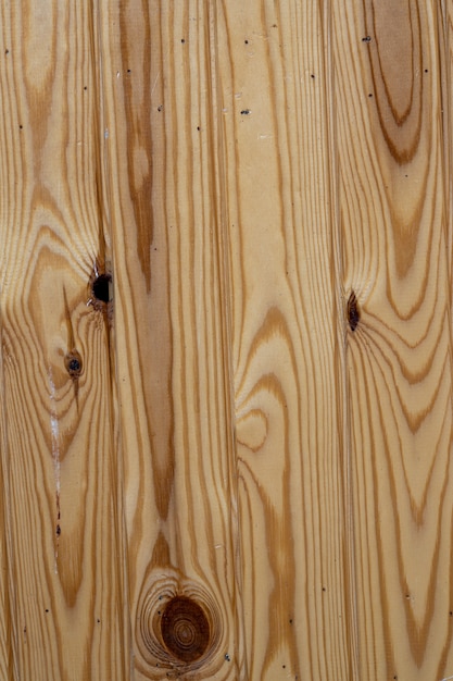 Fine gialla del pavimento di legno in su