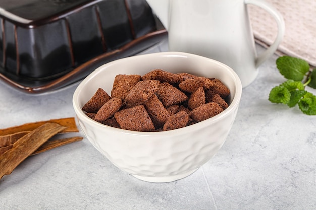 Fiocchi di cioccolato dolce secco
