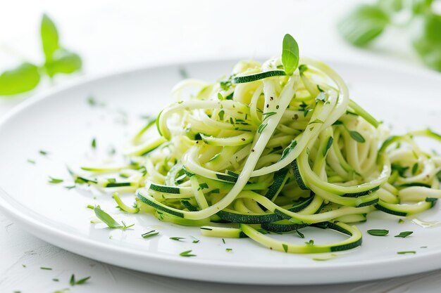 Fiocchi di zucchini con erbe fresche