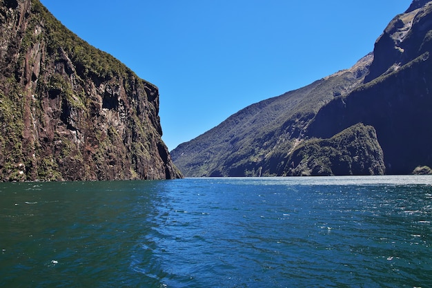 Fiordo di Milford Sound in Nuova Zelanda