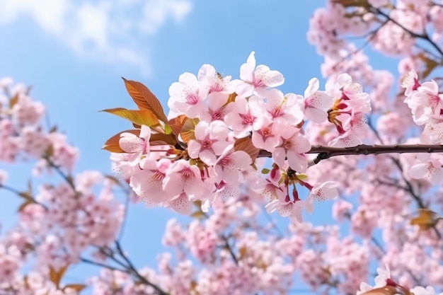 Fiore di ciliegio in primavera