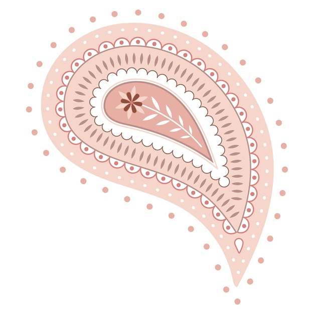 Fiore di parsellino adesivo png nudo illustrazione tradizionale indiana