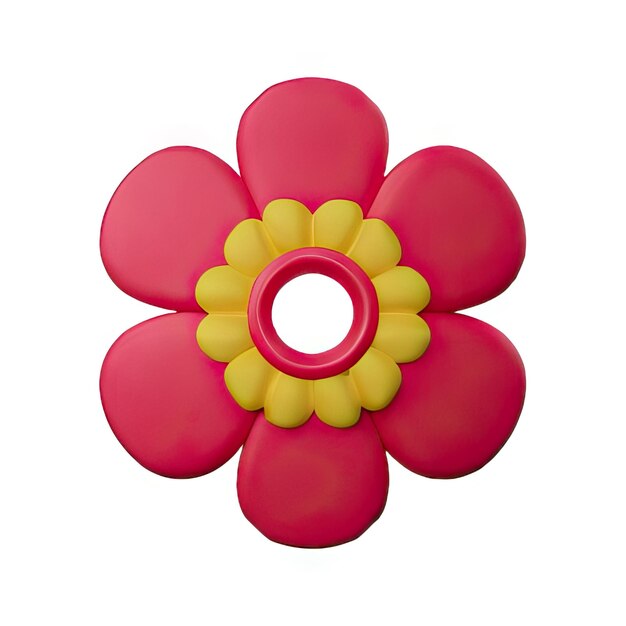 Fiore minimalista 3d