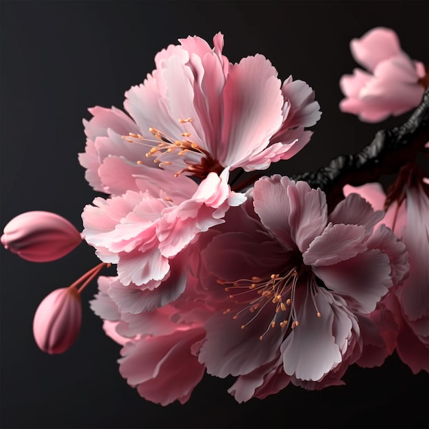 Fiori di ciliegio sakura fiori rosa