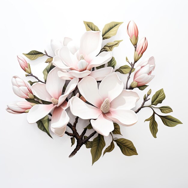 fiori di magnolia in fiore