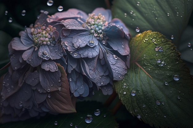 Fiori di ortensia molto belli