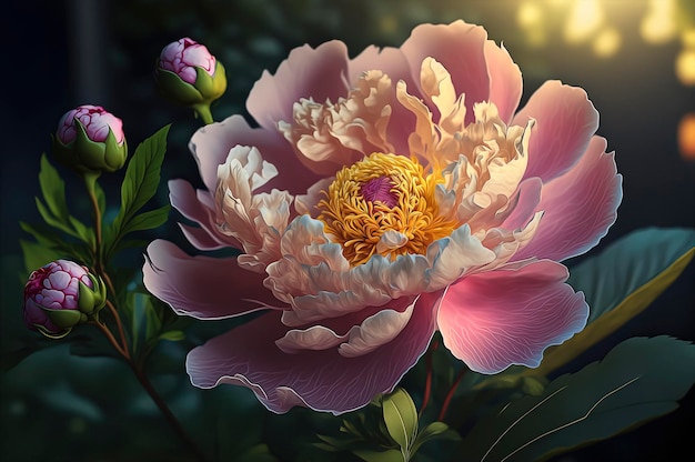 Fiori di peonia