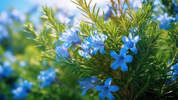 Fiori di rosmarino culinario