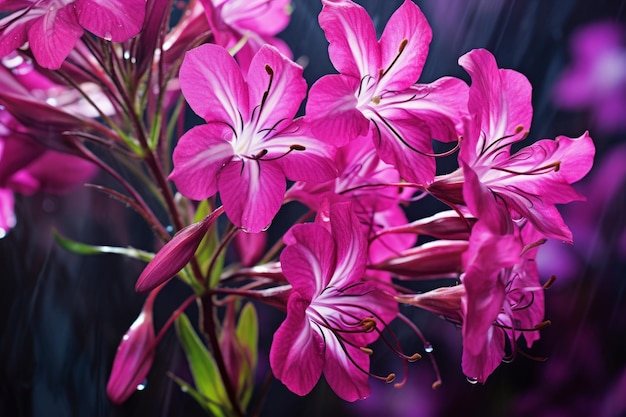 Fiori luminosi di Fireweed Natura primaverile estiva Genera Ai