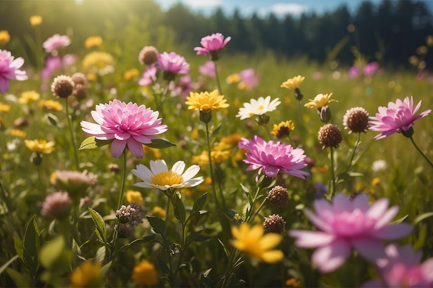 Fiori nel prato