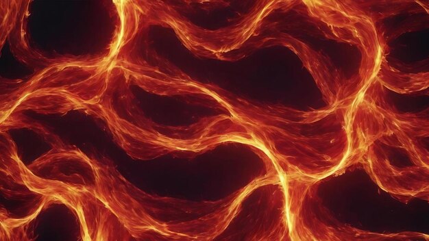 Fire abstract background seamless loop technology background red abstract particles