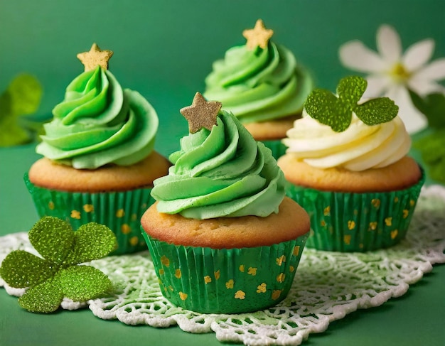 Firefly St. Patrick's day cupcakes assortimento