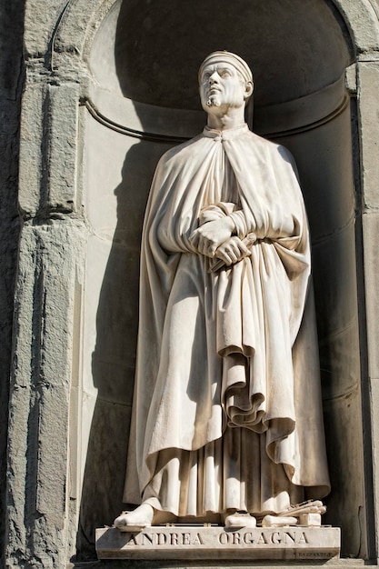 Firenze uffizi statua Andrea Orgagna