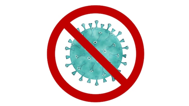 Firma il romanzo di cautela Coronavirus 2019-nCov concept