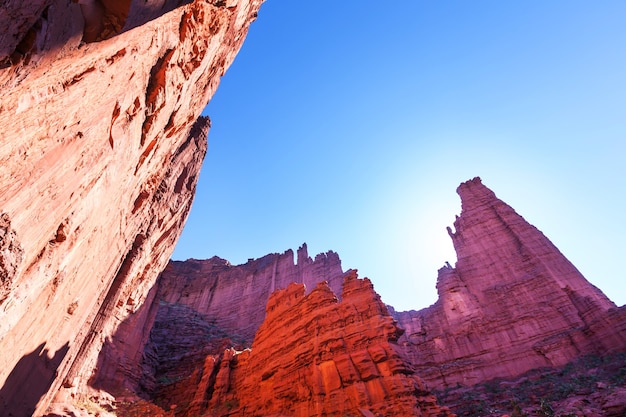 Fisher Towers nello Utah, paesaggi naturali insoliti