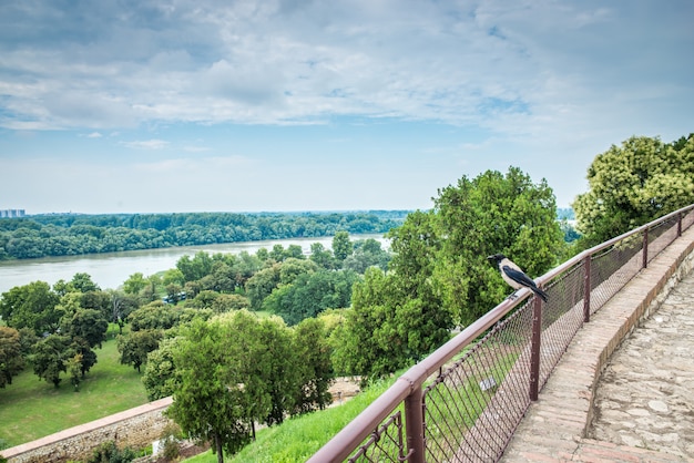 Fiume Danubio nei pressi della fortezza di Belgrado