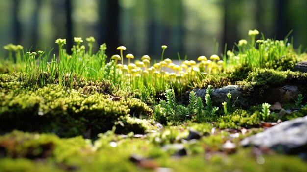 fiume forestale immagine fotografica creativa ad alta definizione