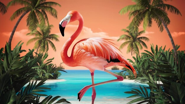 Flamingo rosa