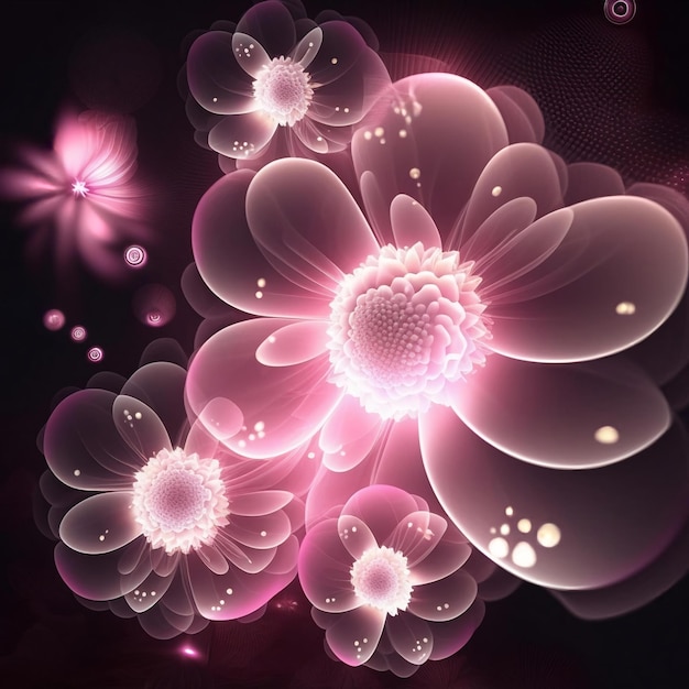 Floral Abstract Background