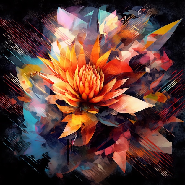 Floral Abstract Background