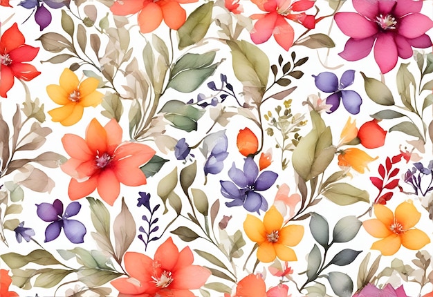 Floral seamless pattern