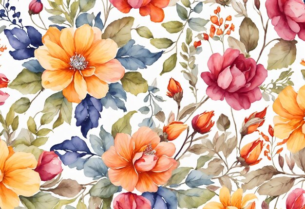 Floral seamless pattern