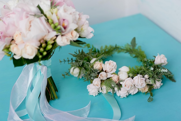 Floristica matrimonioAccessorio ghirlanda per la sposa Fatto a mano