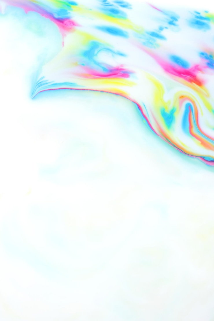 Photo fluid art creative colorful background with abstract painted waves abstract marble effect background