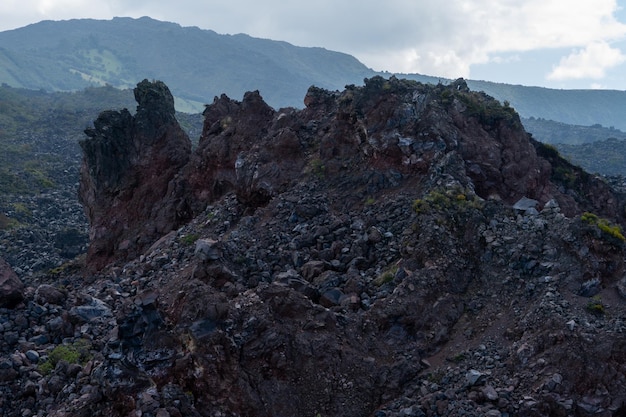 Flusso di lava in Ecuador