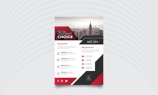 Flyer aziendale Creative Modern