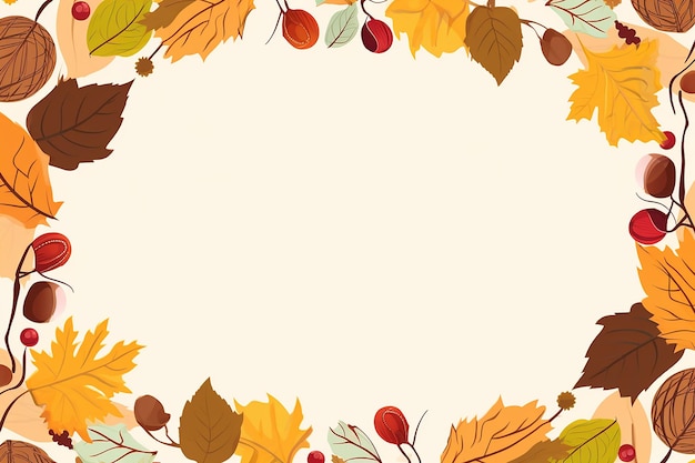 foglie d'autunno sullo sfondo